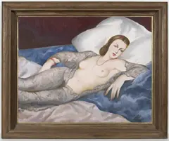 Jaroslav Veris, Parisienne, 1930s, oil on cardboard