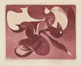 Joseph Istler, Forms, 1947, lithography, paper