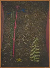 Jiří John, Plants (Decay), 1963, oil on canvas
