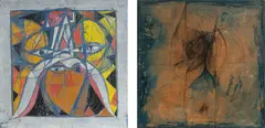 Ladislav Dydek, Paired Compositions II, 1962, mixed media, paper, board
