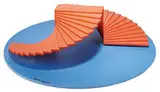 Herbert Bayer, Double Ascension Maquette, 1978, Acrylic painted wood