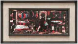 Harold Frank, Untitled, 1964, Oil on paper on Masonite