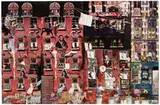 Walter Cade III, Do Storks Really Bring Babies, Or Do They Come By subway?, c. 1981, Mixed-media relief with collage