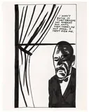 Untitled (I Won't Bathe...) by Raymond Pettibon, 1986, Ink on paper, sold Feb 2014