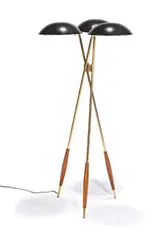 Gerald Thurston, Profile floor light, c. 1954, Lightolier
