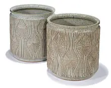 Robert Maxwell, Earthgender bowls (2), c. 1968, Earthgender