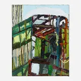 Clintel Steed, Sugar Building Version 6, 2005, oil on canvas