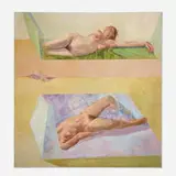 Jack Barnett, Hedonic Sequence, 1976, oil on canvas