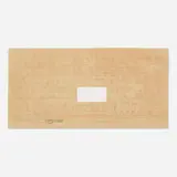 Sol LeWitt, A Rectangle of Chicago Without a Rectangle, 1979, printed paper map with cut-out element and ink