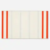 Andreas Brandt, Rot - Grau, 1976, oil on canvas in artist's frame