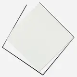 François Morellet, Steel-life n° 66, 1992, acrylic on canvas on wood and flat iron