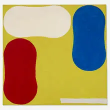 Tony Smith, The Fourth of July, c. 1962, oil and pencil on canvas