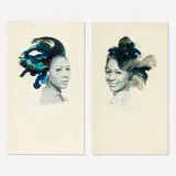 Lorna Simpson, Double Portrait