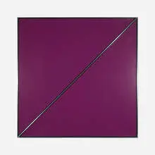 Untitled by Tadaaki Kuwayama, 1966, acrylic on canvas with steel strips, sold Mar 2022
