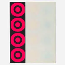 Untitled by Peter Gee, c. 1960, screenprint in colors, sold Mar 2022