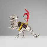 Gene Moore for Tiffany & Co., Acrobat and T-Rex