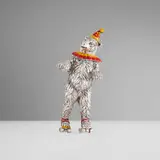 Gene Moore for Tiffany & Co., Bear on roller skates