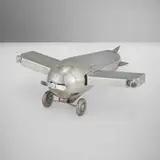 J.A. Henckels, Rare Airplane cocktail shaker and traveling bar