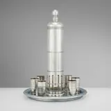 Lurelle Guild, International Giftware seven-piece cocktail set