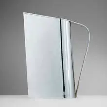 Peter Müller-Munk, Normandie pitcher, 1935, chrome-plated brass