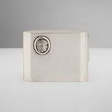 Bulgari, Cigarette case with ancient Athena and Owl coin