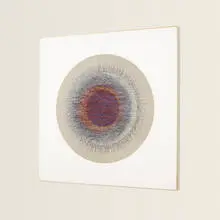 Irving Harper, Untitled, coated wire and painted paper construction
