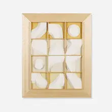 Irving Harper, Untitled, wood and paper construction