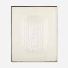 Untitled by Irving Harper, paper construction, sold Jan 2016