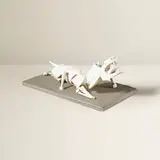 Untitled (Guernica Horse) by Irving Harper, painted paper construction, sold Jan 2016