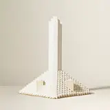 Untitled (Tower) by Irving Harper, paper construction, sold Jan 2016