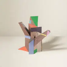 Irving Harper, Untitled, paper construction