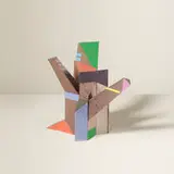 Untitled by Irving Harper, paper construction, sold Jan 2016