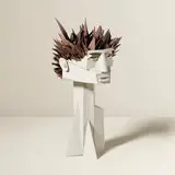 Untitled (Head) by Irving Harper, painted paper construction, sold Jan 2016