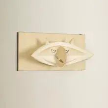 Untitled (Owl) by Irving Harper, mixed media and paper construction, sold Jan 2016