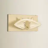 Irving Harper, Untitled (Owl), mixed media and paper construction