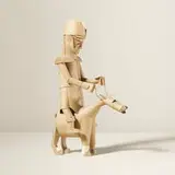 Untitled (Figure on Horse) by Irving Harper, paper construction, sold Jan 2016