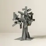 Irving Harper, Untitled (Tree), painted paper construction