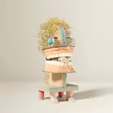 Irving Harper, Untitled (Monster), mixed media, wire and paper construction