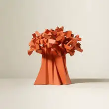 Irving Harper, Untitled (Tree), painted paper construction
