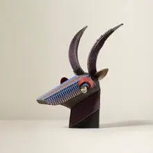 Untitled (Antelope) by Irving Harper, paper construction, sold Jan 2016
