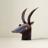 Untitled (Antelope) by Irving Harper, paper construction, sold Jan 2016
