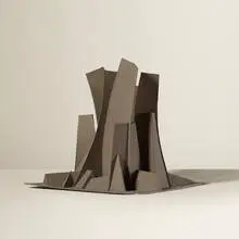 Untitled (Architectural Model) by Irving Harper, painted paper construction, sold Jan 2016