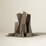 Untitled (Architectural Model) by Irving Harper, painted paper construction, sold Jan 2016