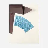 Untitled by Irving Harper, paper construction, sold Jan 2016