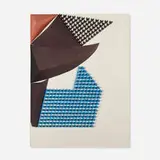 Untitled by Irving Harper, paper construction, sold Jan 2016