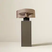 Untitled (Mask) by Irving Harper, paper construction, sold Jan 2016