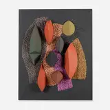 Untitled by Irving Harper, painted paper construction, sold Jan 2016