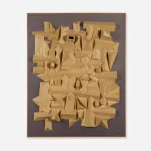 Untitled by Irving Harper, paper construction, sold Jan 2016