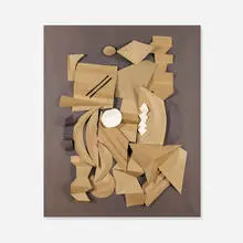 Irving Harper, Untitled, paper construction
