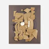 Untitled by Irving Harper, paper construction, sold Jan 2016